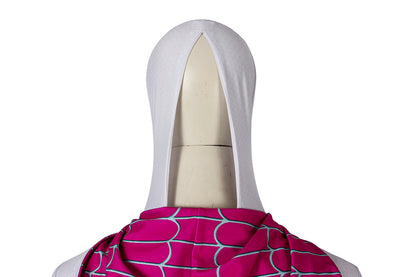 Spider-Man: Into the Spider-Verse Gwen Stacy Jumpsuit Cosplay Costume for Halloween