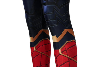 Avengers: Endgame Iron Spider-Man Jumpsuit Cosplay Costume for Halloween