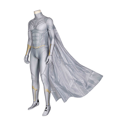 Wanda Vision White Vision Jumpsuit Cosplay Costume for Halloween