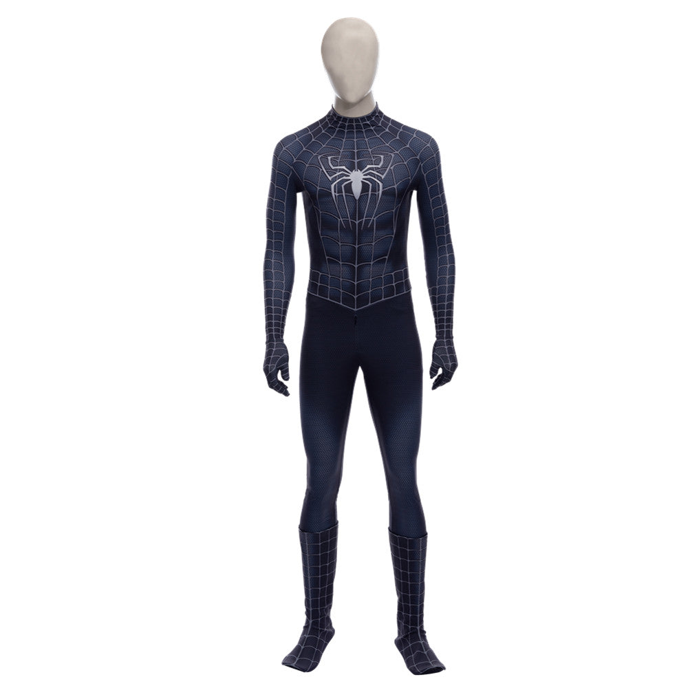 Spider-Man 3 Venom Cosplay Costume Full Set for Halloween