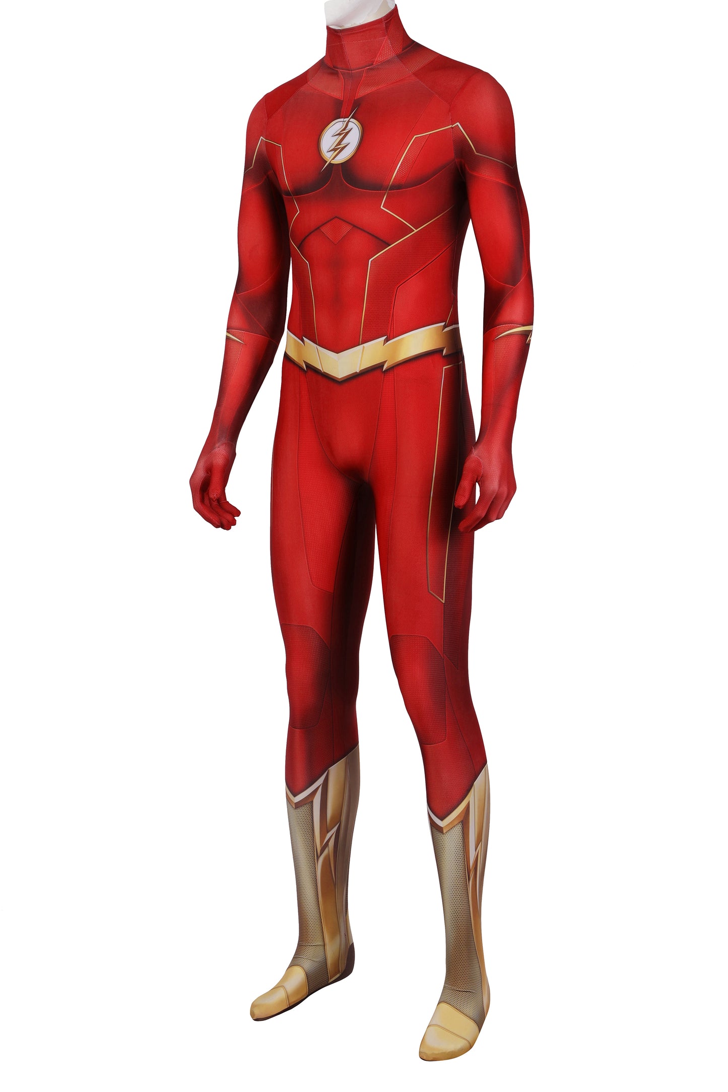 The Flash Season 8 Barry Allen Jumpsuit Cosplay Costume for Halloween