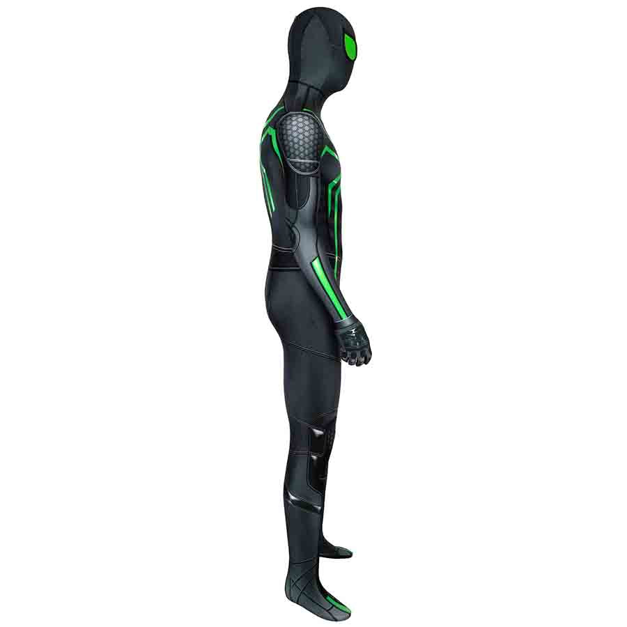 Spider-Man PS4 Stealth Big Time Jumpsuit Cosplay Costume for Halloween