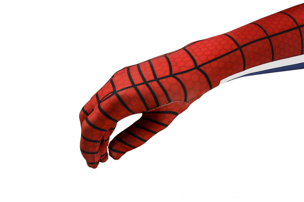 Spider-Man PS4 Spider-Punk Jumpsuit Cosplay Costume for Halloween