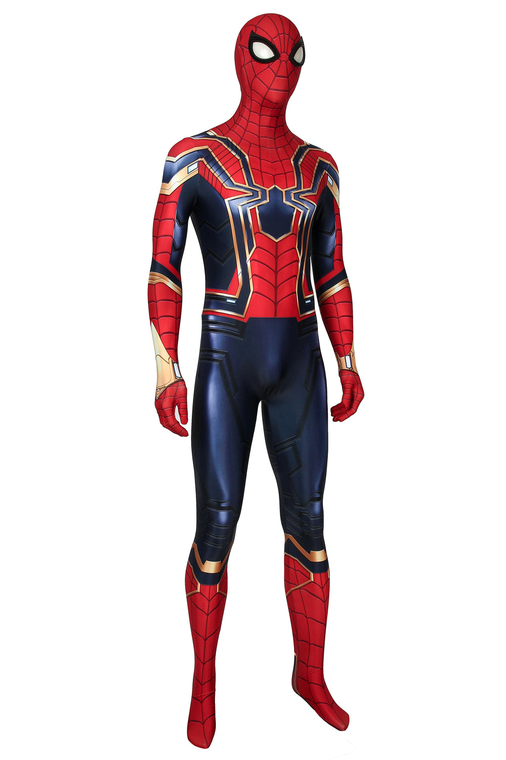 Avengers: Endgame Iron Spider-Man Jumpsuit Cosplay Costume for Halloween