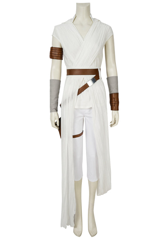 Star Wars The Rise of Skywalker Rey Cosplay Costume Suit for Halloween