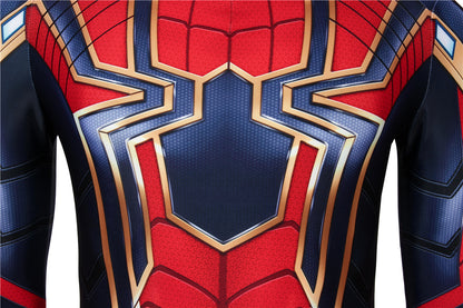 Avengers: Endgame Iron Spider-Man Jumpsuit Cosplay Costume for Halloween