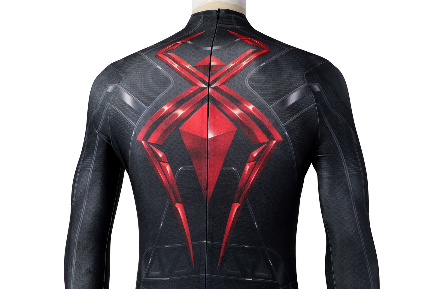 Marvel's Spider-Man Dark Suit Jumpsuit Cosplay Costume for Halloween