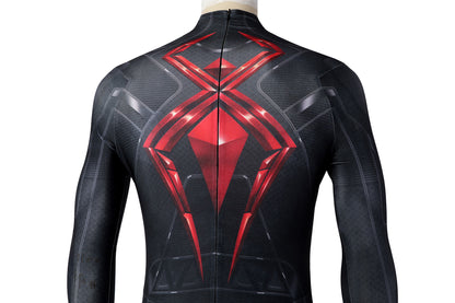 Marvel's Spider-Man Dark Suit Jumpsuit Cosplay Costume for Halloween