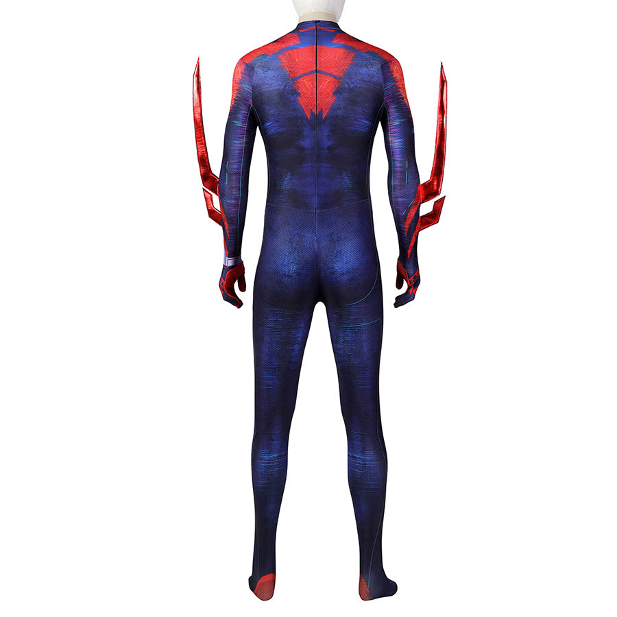 Spider-Man: Across the Spider-Verse Spider-Man 2099 Jumpsuit Cosplay Costume for Halloween