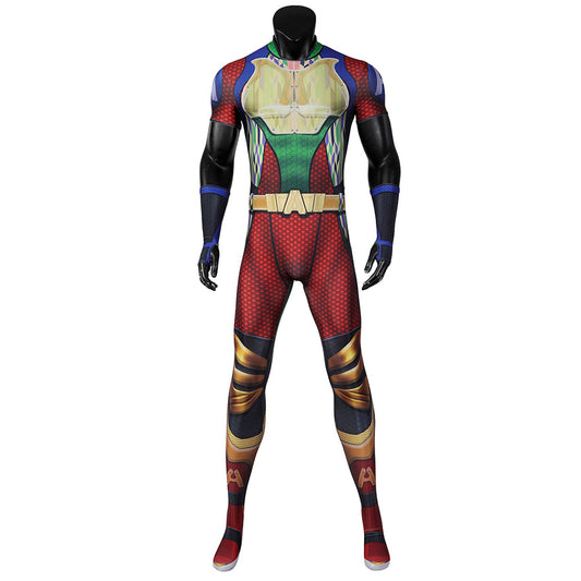 The Boys Season 3 A-Train Jumpsuit Cosplay Costume for Halloween