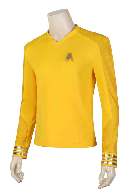 Star Trek: Strange New Worlds Captain Christopher Pike Cosplay Costume for Halloween