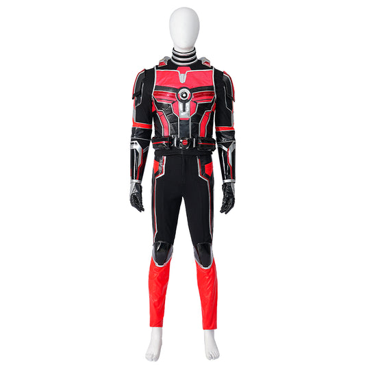 Ant-Man and the Wasp: Quantumania Ant-Man Jumpsuit Cosplay Costume Full Set for Halloween