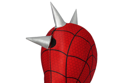 Spider-Man PS4 Spider-Punk Jumpsuit Cosplay Costume for Halloween