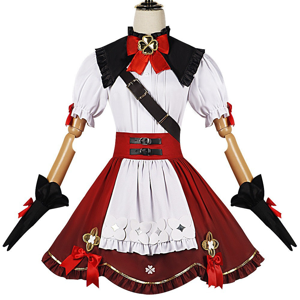 Genshin Impact Klee Blossoming Starlight Cosplay Costume Suit