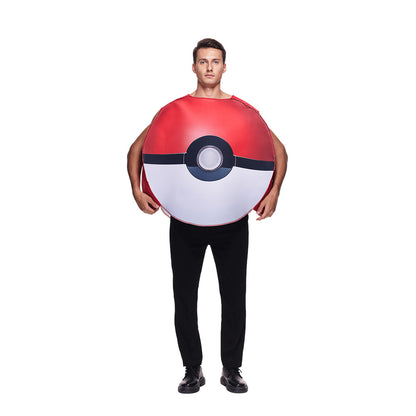 Adult Inflatable Pokemon Ball Cosplay Costume for Halloween Party Stage Performances