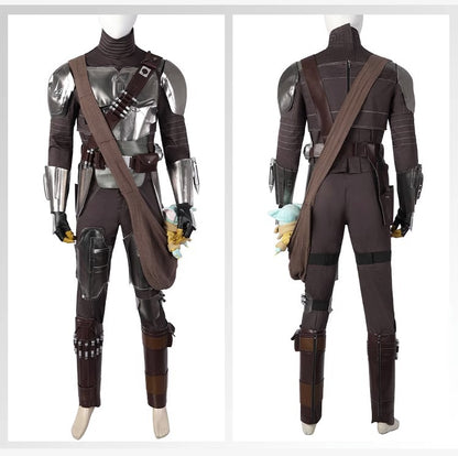 The Mandalorian Season 3 Din Djarin Cosplay Costume Full Set for Halloween