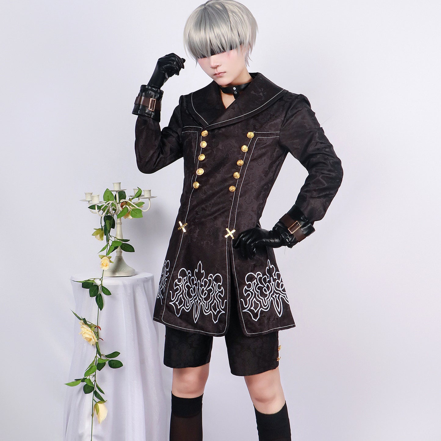 NieR:Automata 9S Yorha No.9 Cosplay Costume Full Set for Halloween