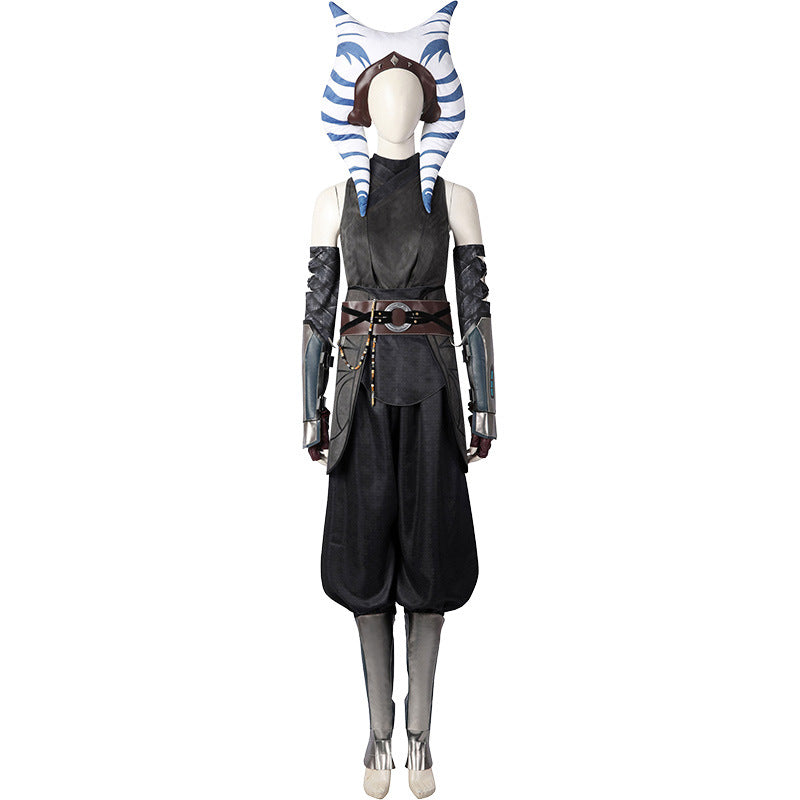 The Mandalorian Ahsoka Tano Cosplay Costume Full Set for Halloween