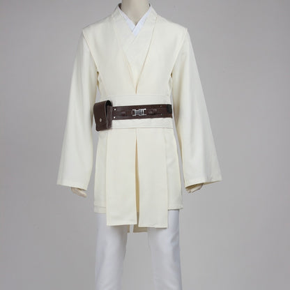 Star Wars: Jedi Knight Obi-Wan Cosplay Costume Outfit for Halloween