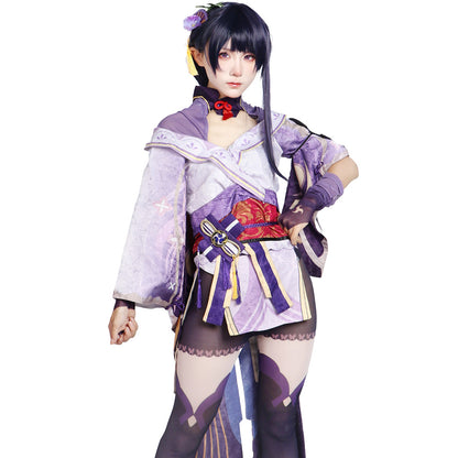 Genshin Impact Baal Raiden Shogun Cosplay Costume Suit