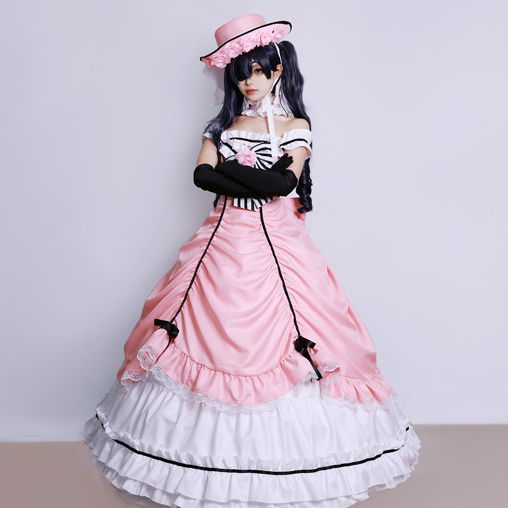 Black Butler Ciel Phantomhive Cosplay Costume Suit for Halloween