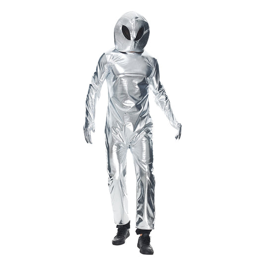 Adult Alien Roaming Space Costume UFO Astronaut Cosplay Costume for Halloween Stage Performances