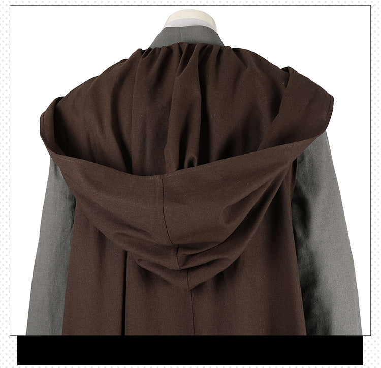 Star Wars Obi-Wan Kenobi Cosplay Costume Full Set for Halloween