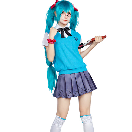 Vocaloid Mikuu CY Future 16th Anniversary JK Uniform Cosplay Costume Suit for Halloween