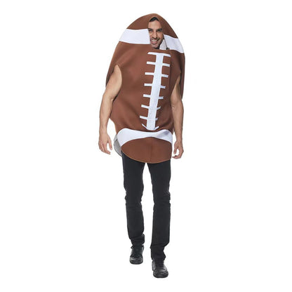 Funny Rugby Sports Equipment Cosplay Costume for Halloween Party Performances