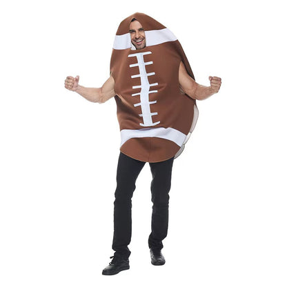 Funny Rugby Sports Equipment Cosplay Costume for Halloween Party Performances