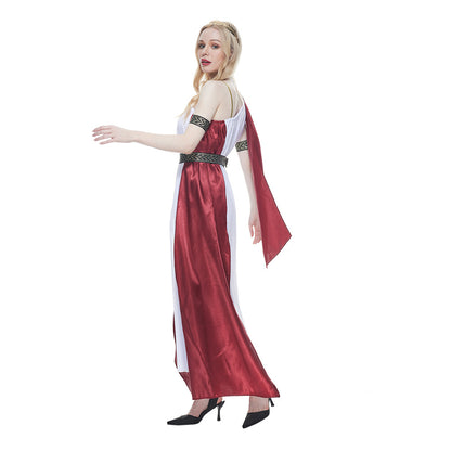 Medieval Classical Greek Goddess Cosplay Costume for Halloween