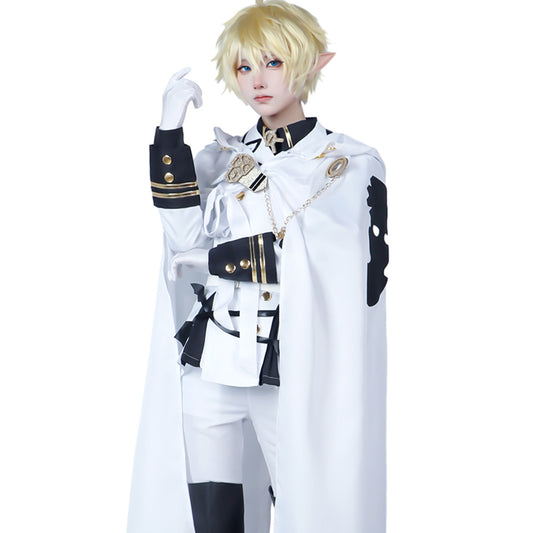 Seraph of the End Mikaela Hyakuya Cosplay Costume Suit for Halloween