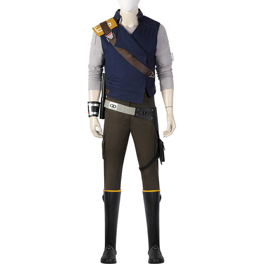 Star Wars Jedi: Survivor Cal Kestis Cosplay Costume Outfit for Halloween