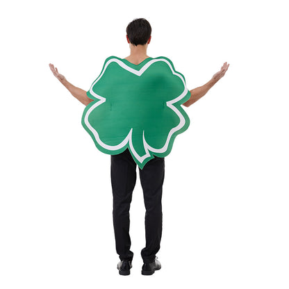 Ireland St. Patrick's Day Lucky Four-leaf Clover Cosplay Costume for Halloween