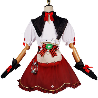 Genshin Impact Klee Blossoming Starlight Cosplay Costume Suit