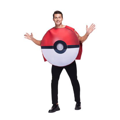 Adult Inflatable Pokemon Ball Cosplay Costume for Halloween Party Stage Performances