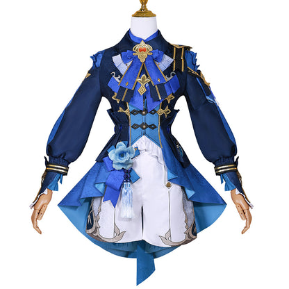 Genshin Impact Bamboo Rain Liyue Xingqiu Cosplay Costume Set