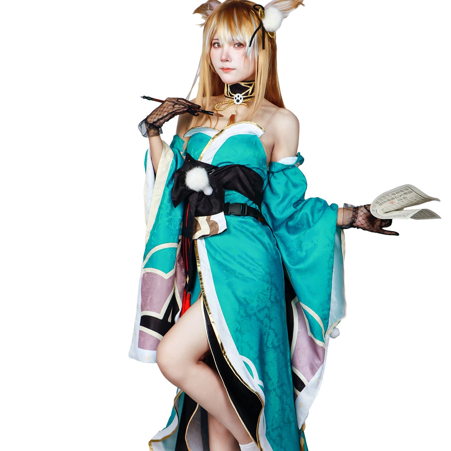 Genshin Impact Ms Hina Cosplay Costume Suit for Halloween