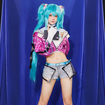 Vocaloid Hatsune Miku Yoneyama Mai Cosplay Costume Full Set for Halloween