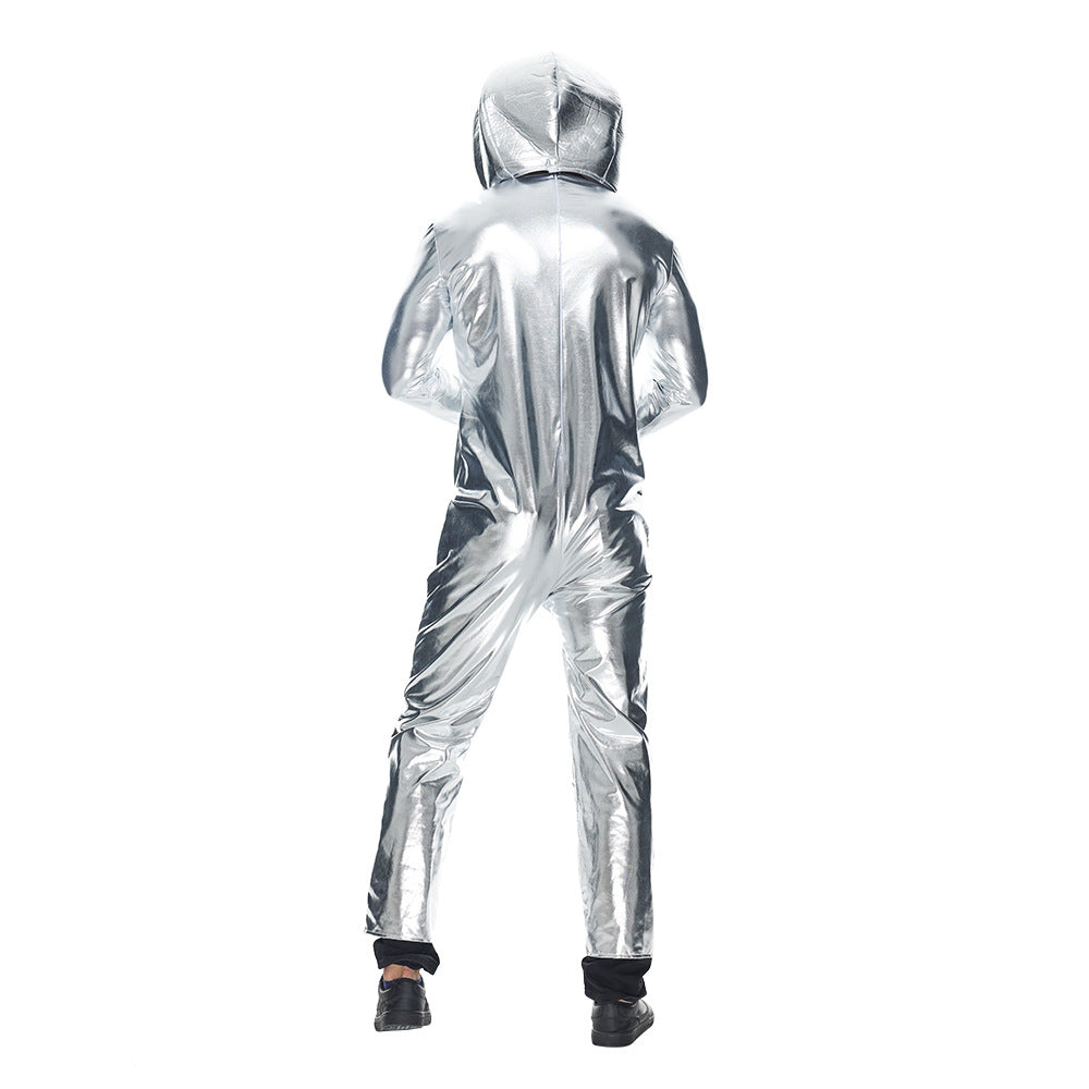 Adult Alien Roaming Space Costume UFO Astronaut Cosplay Costume for Halloween Stage Performances