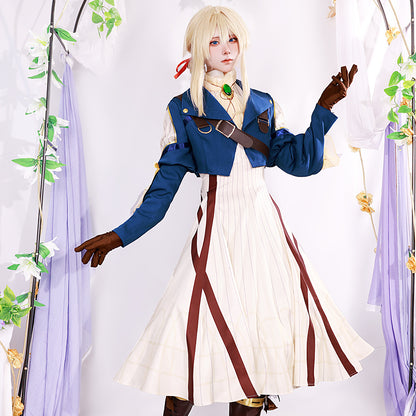 Violet Evergarden Violet Cosplay Costume Outfit for Halloween