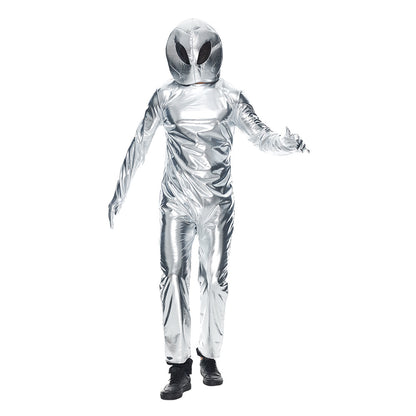 Adult Alien Roaming Space Costume UFO Astronaut Cosplay Costume for Halloween Stage Performances