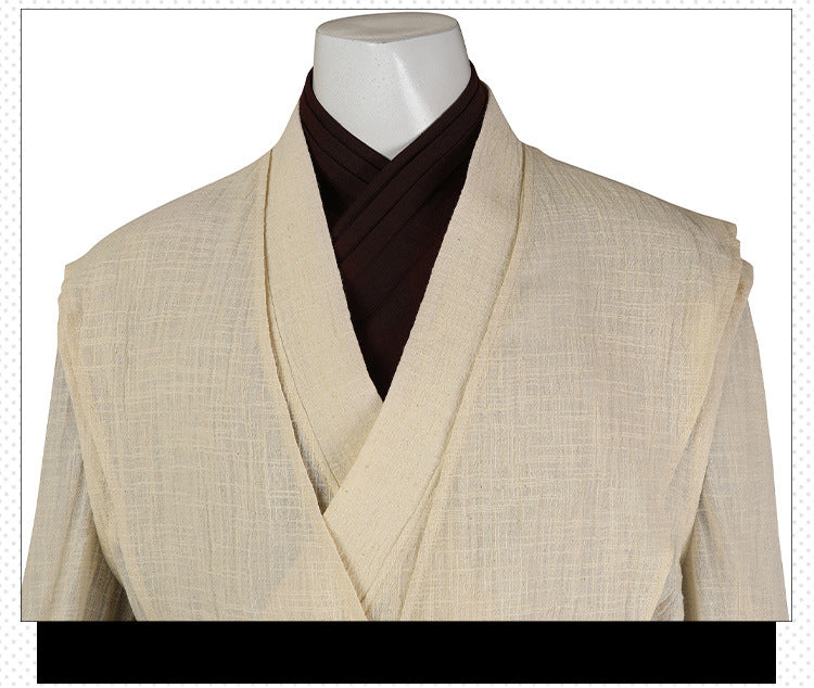 Star Wars: Episode III Revenge of the Sith Obi-Wan Kenobi Cosplay Costume Suit for Halloween