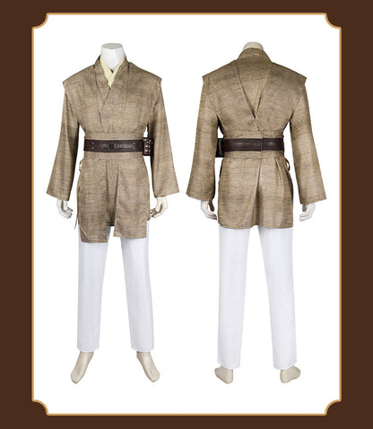 Star Wars: Episode II Attack of the Clones Mace Windu Cosplay Costume Outfit for Halloween