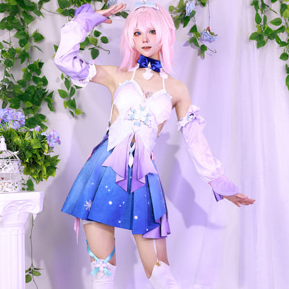 Honkai: Star Rail March 7th Cosplay Costume Full Set for Halloween