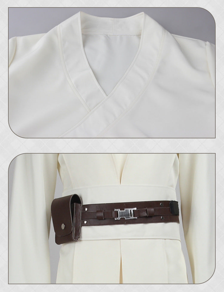 Star Wars: Episode II Attack of the Clones Obi-Wan Kenobi Cosplay Costume Full Set for Halloween