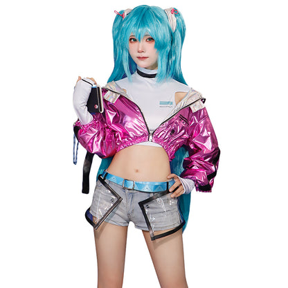 Vocaloid Hatsune Miku Yoneyama Mai Cosplay Costume Full Set for Halloween