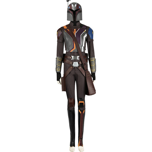 Star Wars Ahsoka Sabine Wren Cosplay Costume Suit for Halloween