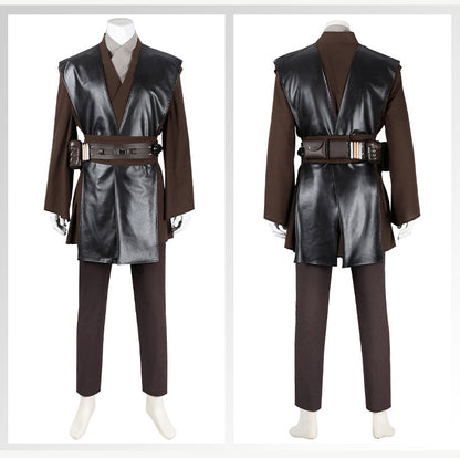 Star Wars: Episode II Attack of the Clones Anakin Skywalker Cosplay Costume Outfit for Halloween