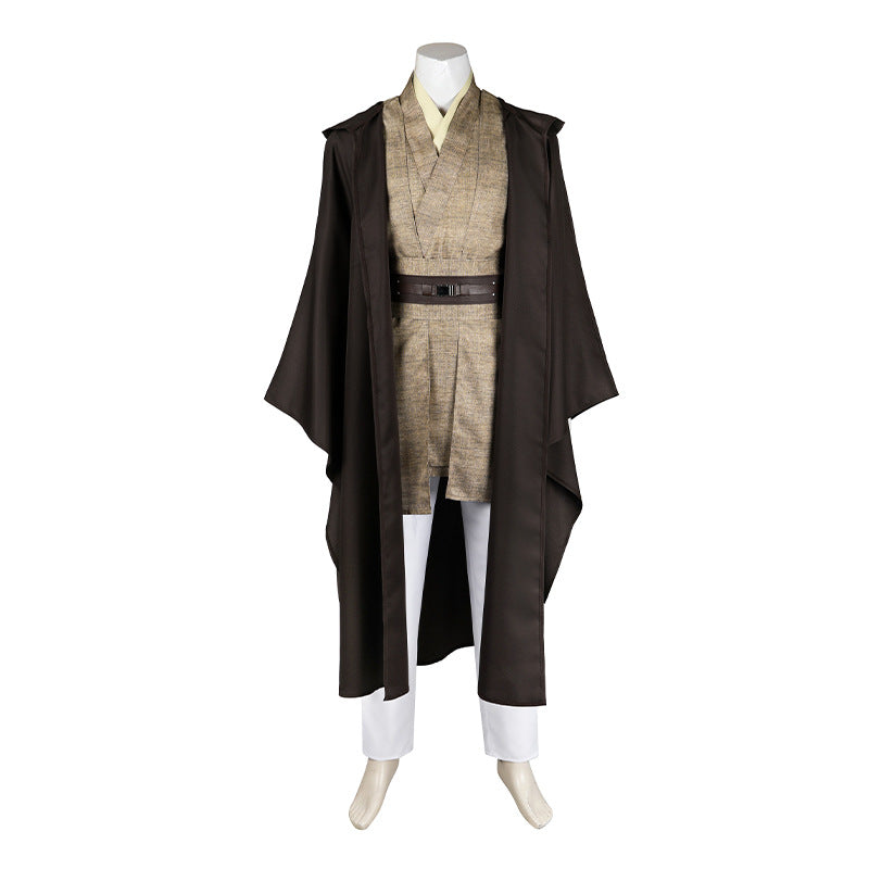 Star Wars: Episode II Attack of the Clones Mace Windu Cosplay Costume Outfit for Halloween